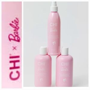 CHI X Barbie Moisture Therapy Travel Size Trio